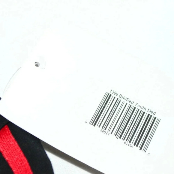 Pizzazz Red Black Cheer Athletic Shorts - Picture 3 of 5